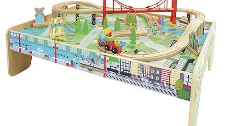 carousel train set